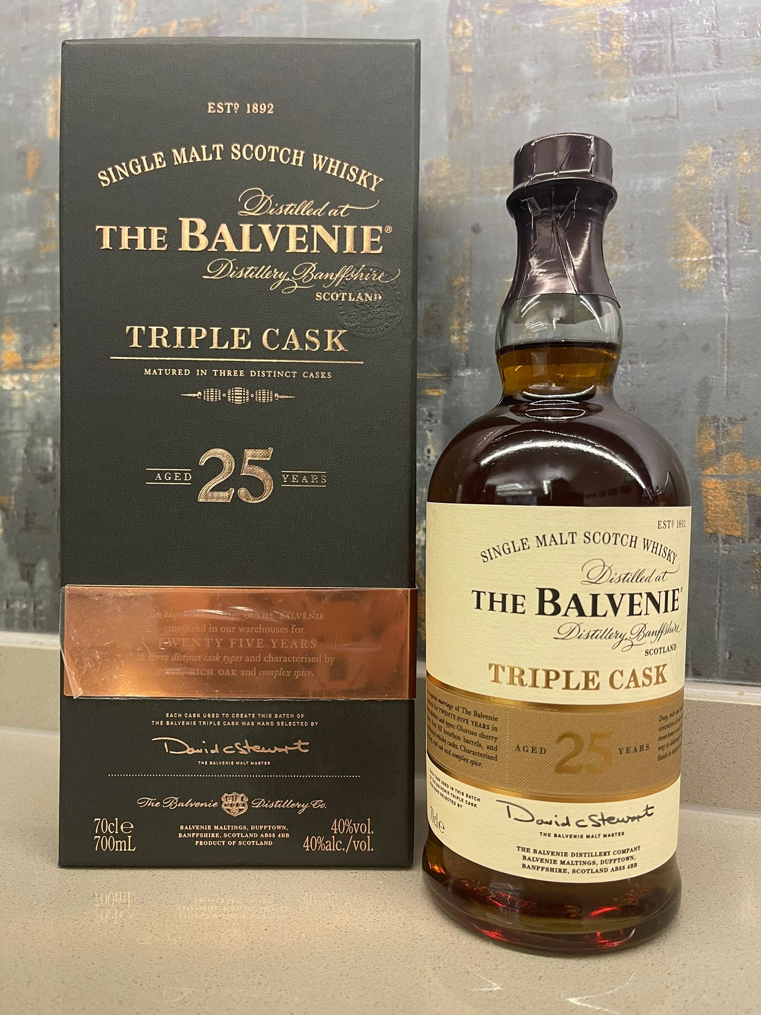 Balvenie 25 Year Old Triple Cask Single Malt